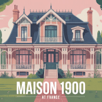 maison 1900 façade art nouveau élégante