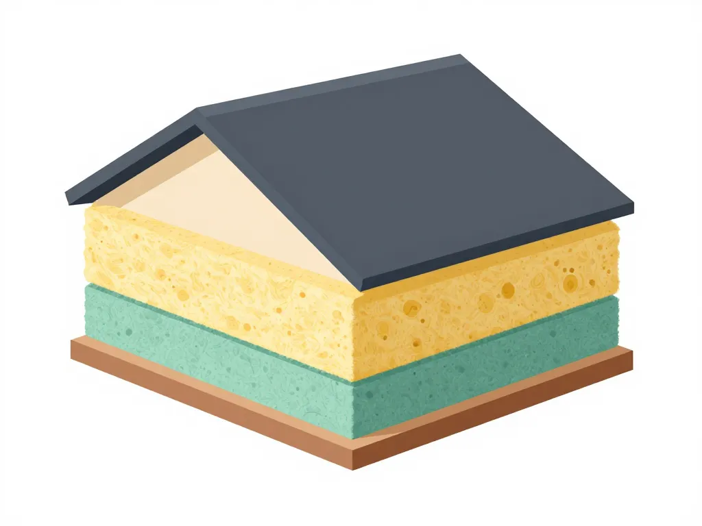 schéma prix de la laine de verre au m2 épaisseur couches