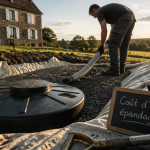prix épandage fosse septique ouvrier chantier