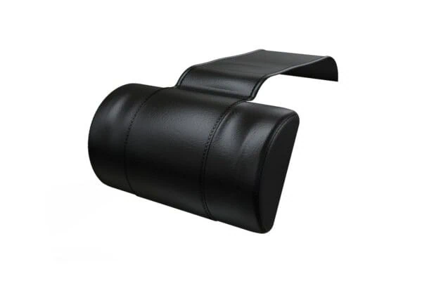 ProAqua hot tub headrest pillow in black, designed for comfort and durability