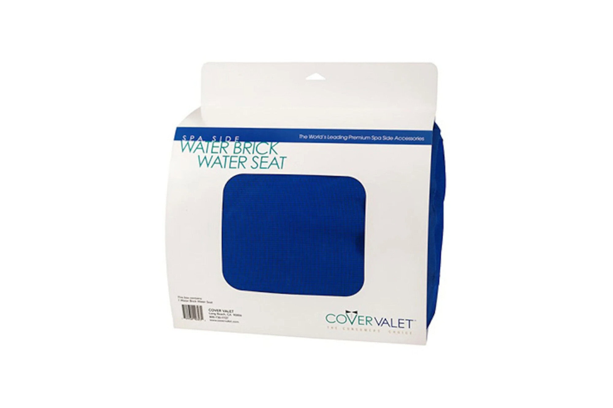 Spa seat cushion in packaging, designed for added comfort and support in spas