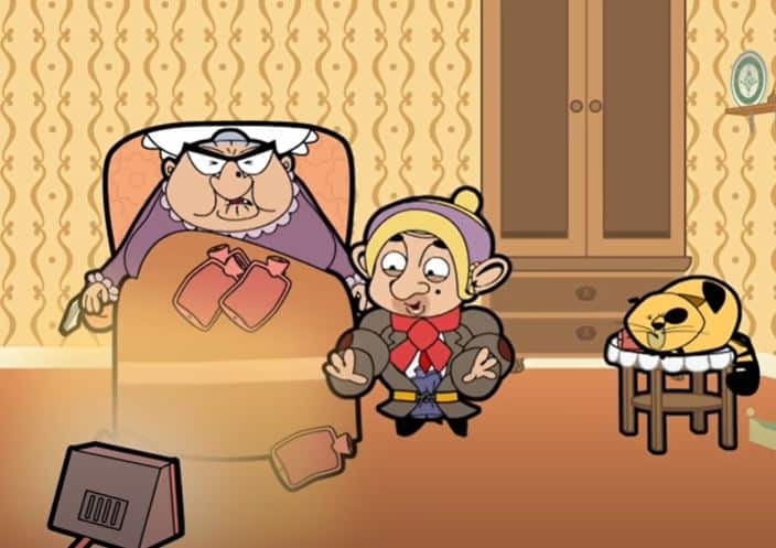 Bean and The BIG Freeze - Mr Bean Cartoon Season 3 -Funny kids cartoon