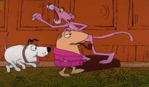 The Pink Panther finds himself hiding in a hunter's house - Kids cartoon