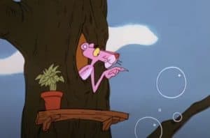 The Pink Panther in Pink Tuba-Dore