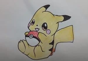 How to draw pikachu step by step for Beginners