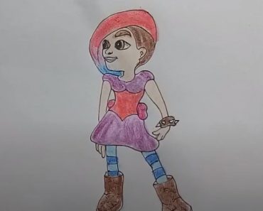 How to draw Lucy from Subway surfers