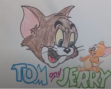 How to draw tom and jerry step by step