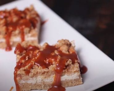 How to make Caramel Apple Cheesecake Bars Recipe