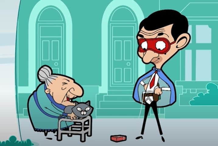 Funny Superhero Bean - Mr Bean Cartoon for kids - Full Episodes