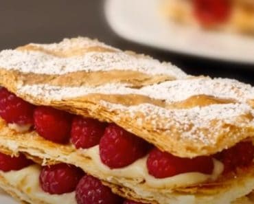 How to make Raspberry Mille Feuille
