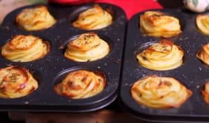 Parmesan Potato Stacks Recipe