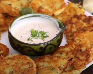 Cheese Potato Pancakes Recipe