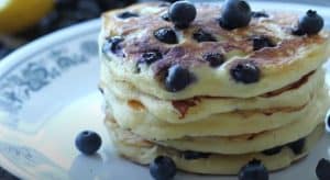 Ricotta Blueberry Pancakes Recipe