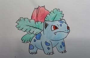 How to draw ivysaur from Pokemon