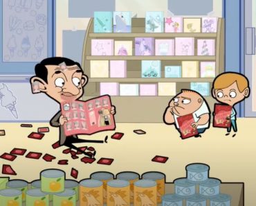 Mr Bean and Stick It - Funny mr bean cartoon for kids