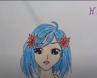 How To Draw Anime Girl cute Easy Step by step