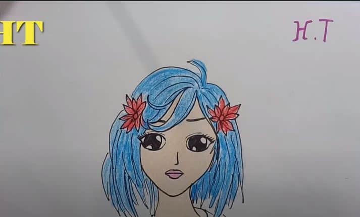 How To Draw Anime Girl cute