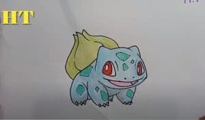 How to Draw Bulbasaur from Pokemon