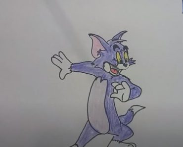 How to Draw Tom from Tom & Jerry – Easy Step by step