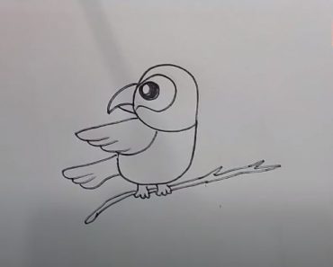 How to turn Numbers 6 – 9 into the cartoon birds step by step | art game on paper
