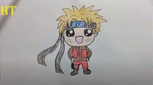 How To Draw A Kawaii NARUTO 