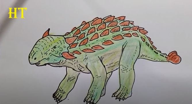 How To Draw Ankylosaurus From jurassic world