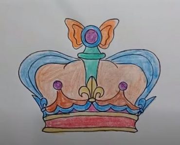 How To Draw Crown Of Queen Coloring