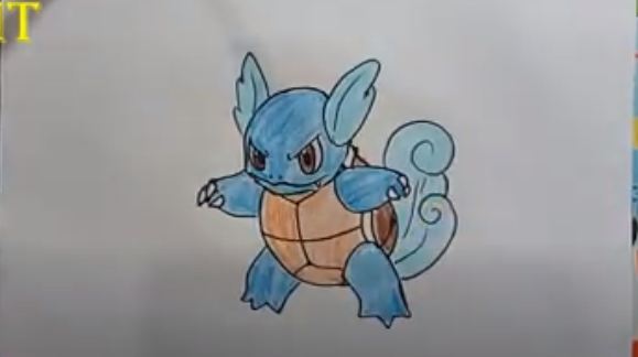 How To Draw Wartortle From Pokemon