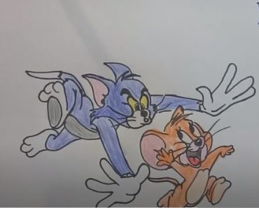 How to Draw Tom And Jerry Easy Step by step