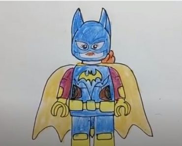 How To Draw Batgirl Easy Step By Step
