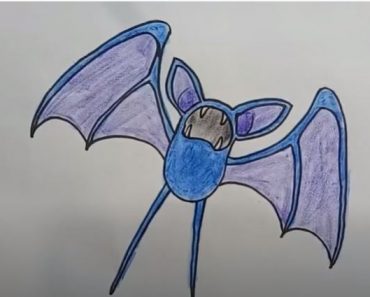 How To Draw Zubat From Pokemon Easy step by step