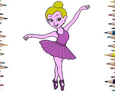 How To Draw A Dancer Step By Step Easy | Easy drawings for beginners