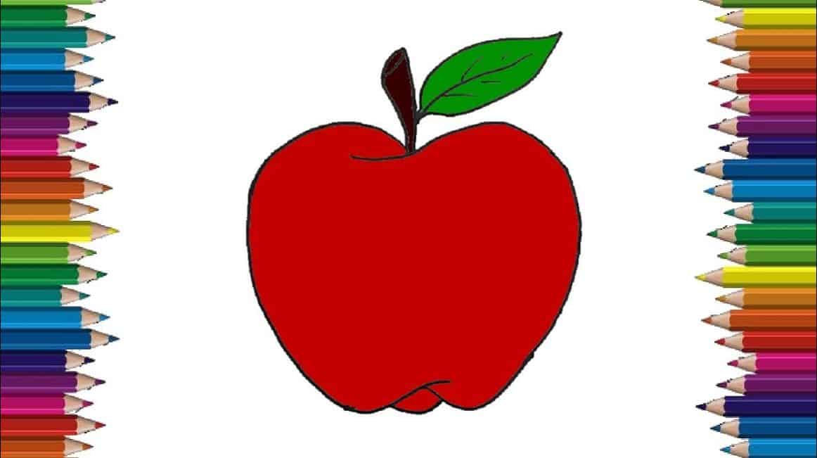 How To Draw An Apple Easy Step By Step