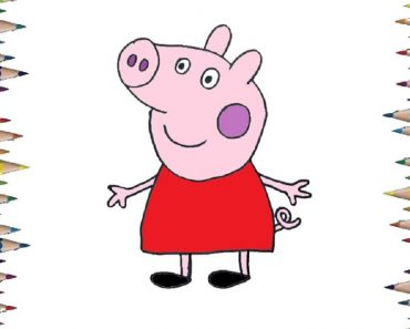 How To Draw Peppa Pig Easy Step By Step – Peppa Pig drawing