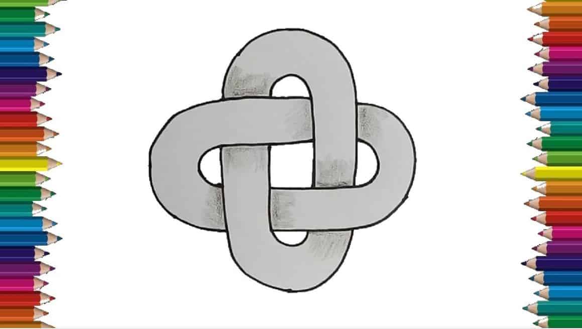 How To Draw A Chain Link Step By Step