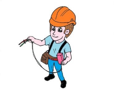 How To Draw A Electrician Cute Step By Step – electrician drawing