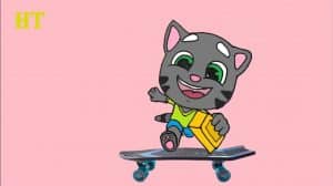 How to draw Talking tom gold run Easy Step By Step