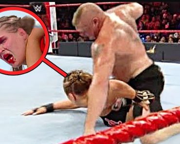 Top 10 Most Shocking WWE Man vs Woman Moments