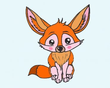 How To Draw A Fennec Fox Step By Step