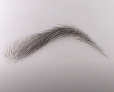 How to Draw An Eyebrow with Pencil Step by Step