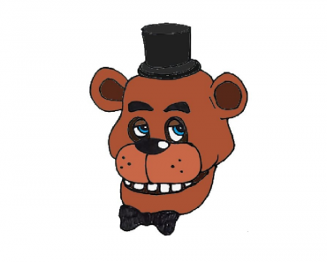 How to Draw Freddy Fazbear easy step by step