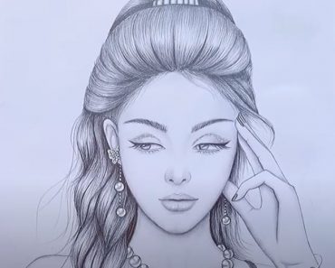 How to Draw a Female face Step by Step