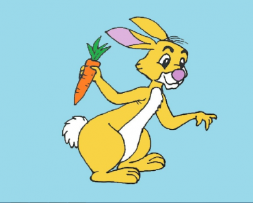 How to draw Rabbit from winnie the pooh step by step | Easy drawing animals