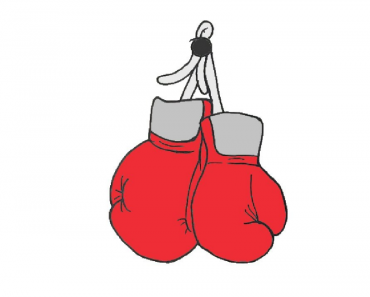 How to Draw Boxing Gloves step by step | Easy drawings for kids and beginners