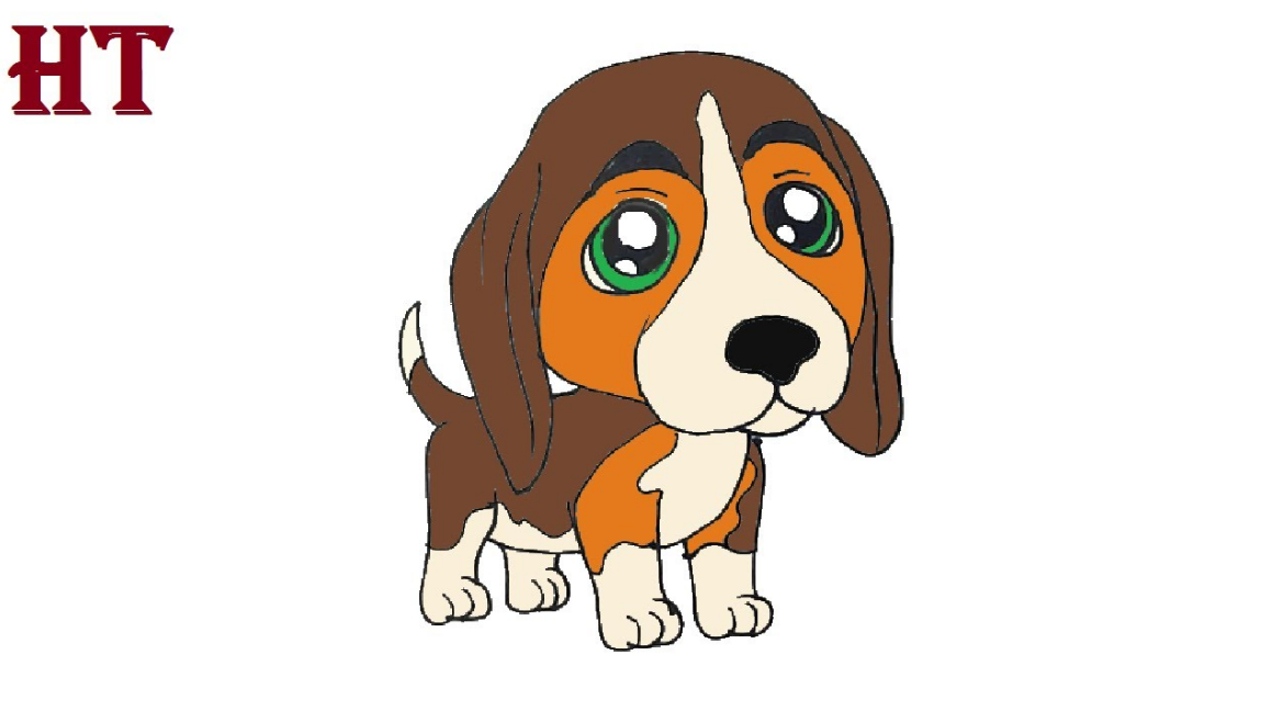 How to make Cute Dog step by step