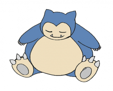 How To Draw Snorlax Step by Step | Easy to draw cartoon characters