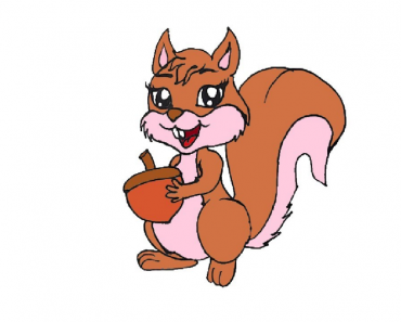 How to draw a Cute Squirrel Step by Step | Easy Squirrel Drawing for kids and Beginners