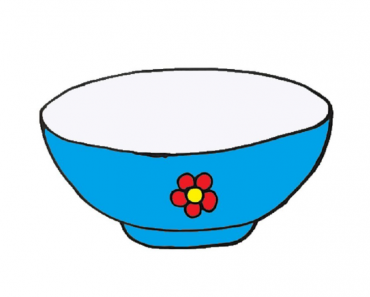 How to Draw a Bowl Step by Step || Easy drawings for children