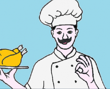 How to draw a cartoon chef step by step | Easily draw a chef