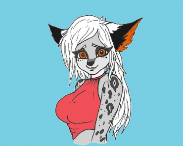 How to draw a female furry step by step || Draw cartoon characters easily